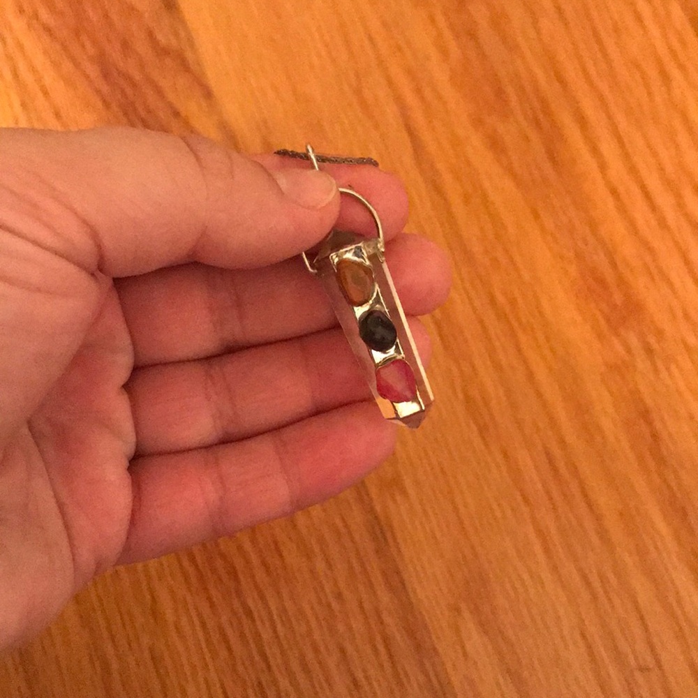 Stone necklace